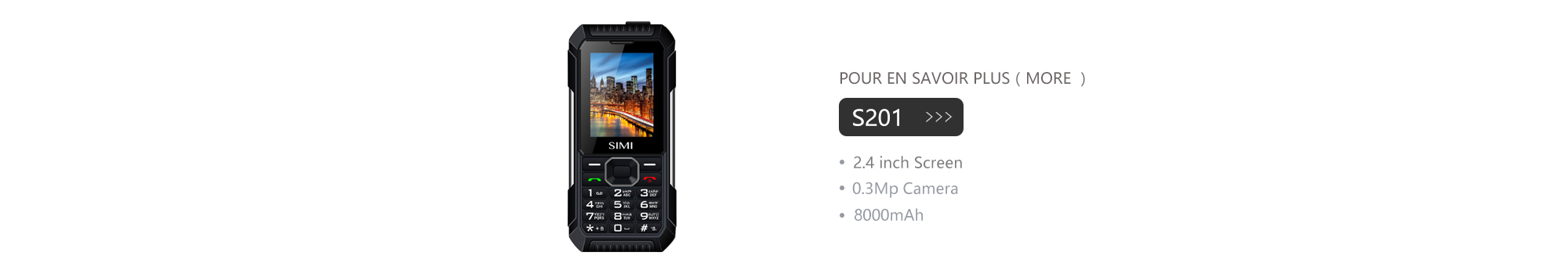 S201 Portable de fonction